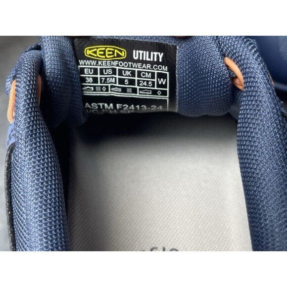 Keen NIB utility Vista Energy composition toe womens 7.5 safety warehouse $130 main image 5